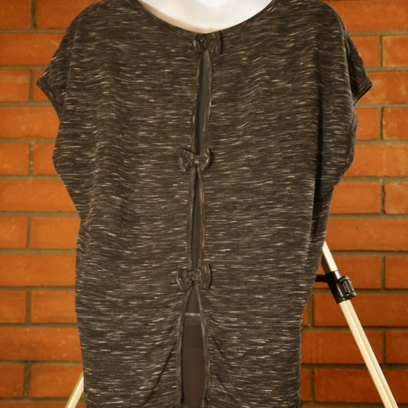 Miss Sasa - S, Extended Sleeve top, Ribbon-  NWOT - Picture 6 of 7